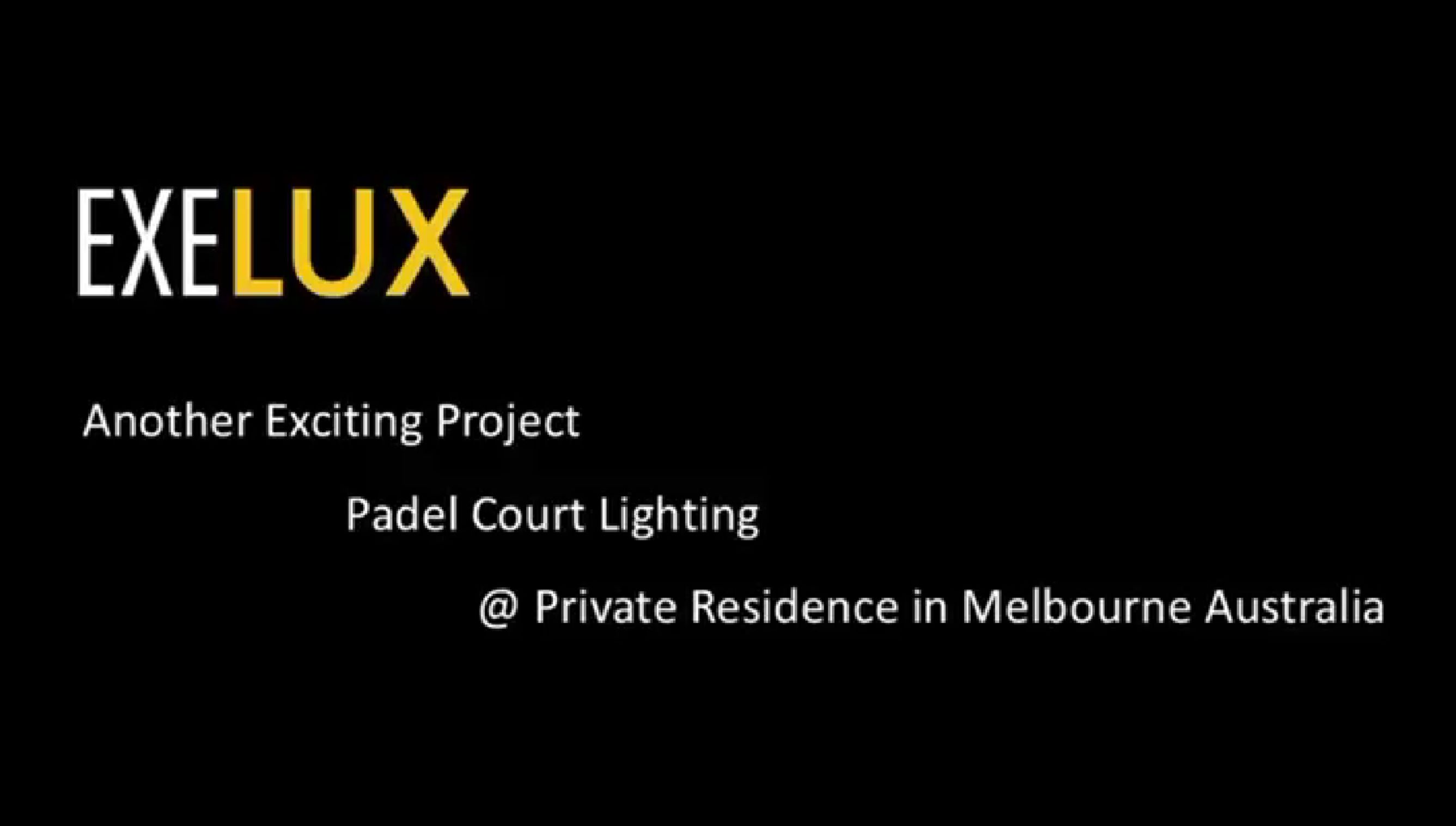 Padel Courts LED Lighting