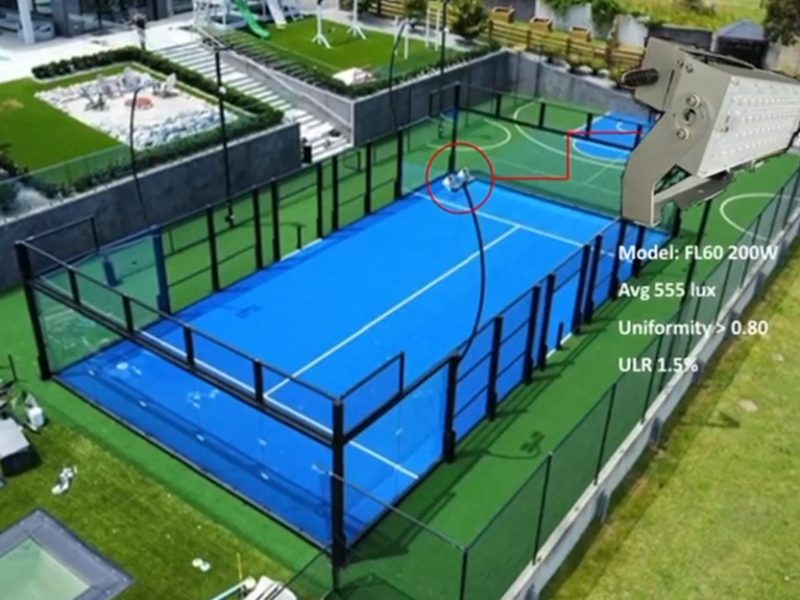 padel-court-melbourne-led-lighting